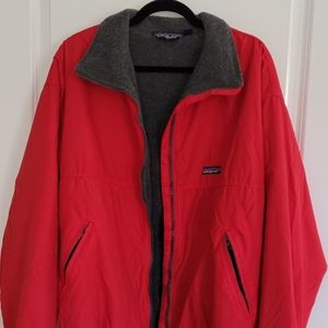 Vintage Patagonia men's fleece lined jacket